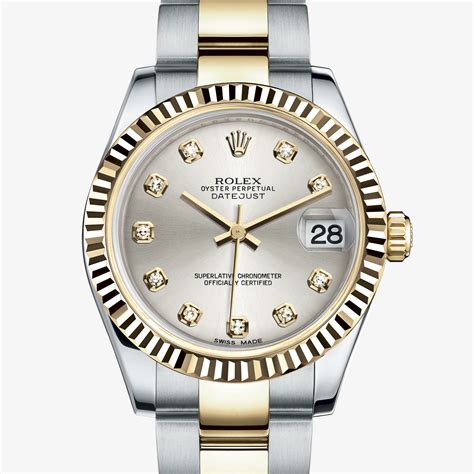 rolex oyster perpetual datejust acciaio bracciale jubilee con 10 diamanti|rolex datejust.